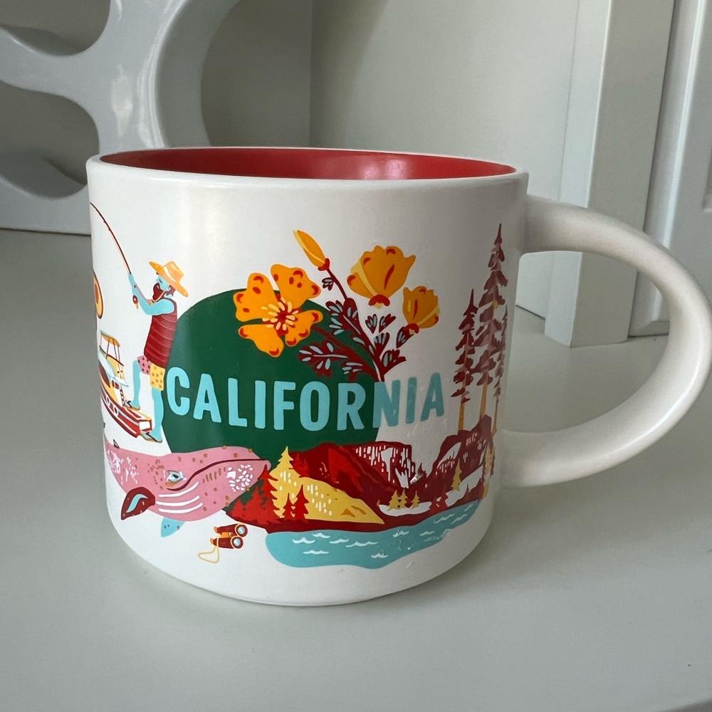 STARBUCKS Coffee 2024 Been There Discovery Series California Mug 14oz Like New